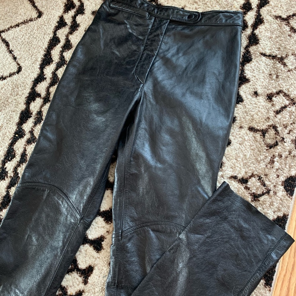 100% Real Leather Pants VINTAGE